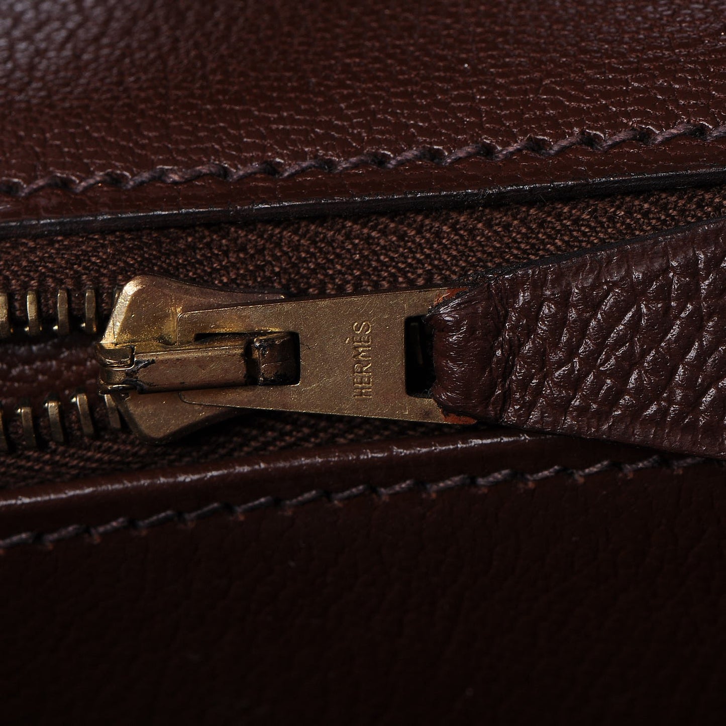 Courchevel Birkin 35 Chocolate