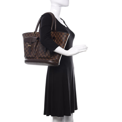 Louis Vuitton Damier Ebene Manosque GM 2 of 9