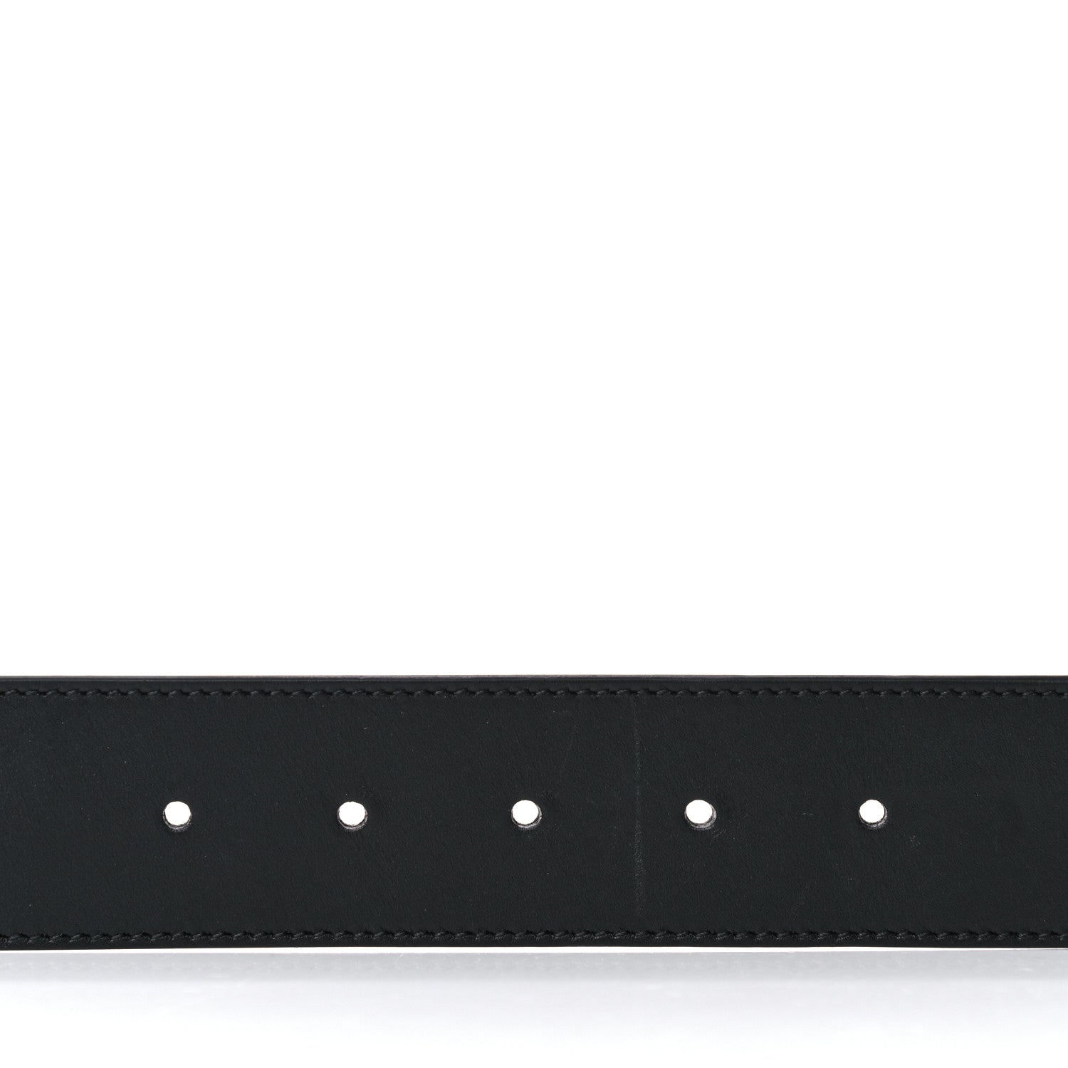 Gucci Calfskin Double G 40mm Belt 80 32 Black 4 of 5