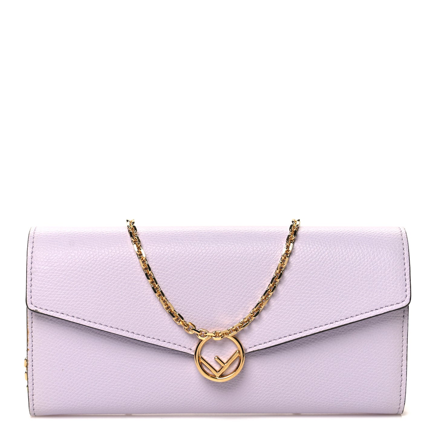 Vitello Cruise F is Fendi Continental Envelope Wallet on Chain Anemone