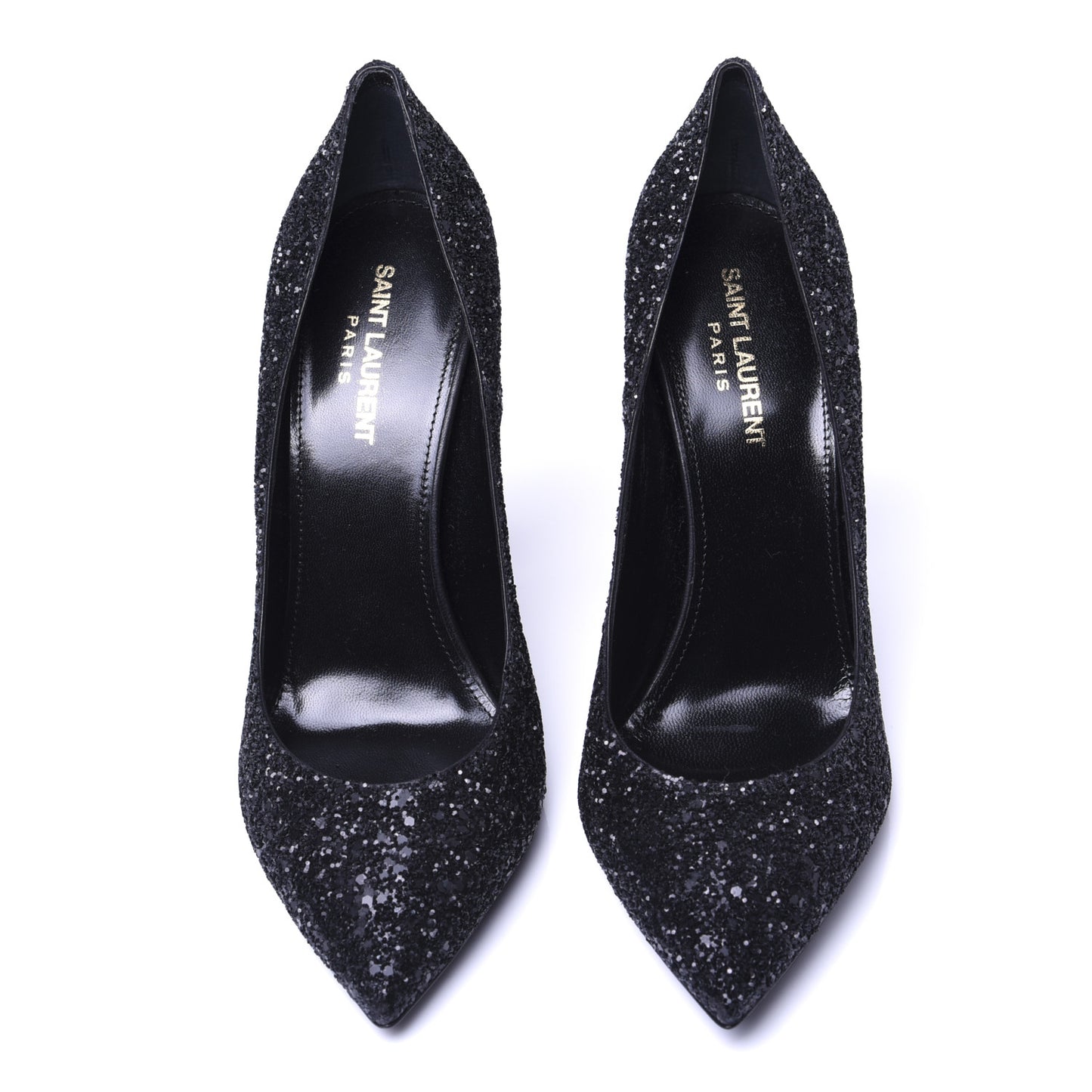 Glitter Era Pumps 39.5 Black Silver