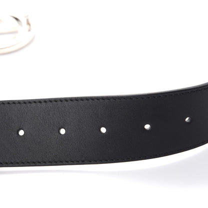 Gucci Canvas Web Interlocking G Belt 110 44 Black 4 of 7