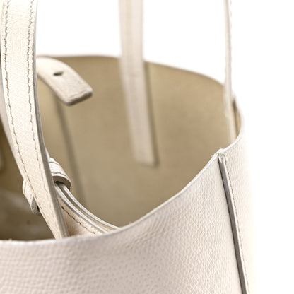 Celine Grained Calfskin Small Vertical Cabas Cream 13 of 13