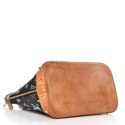 Louis Vuitton Monogram Multicolor Alma Black 4 of 24