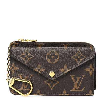 Louis Vuitton Monogram Recto Verso Card Holder Black 1 of 11