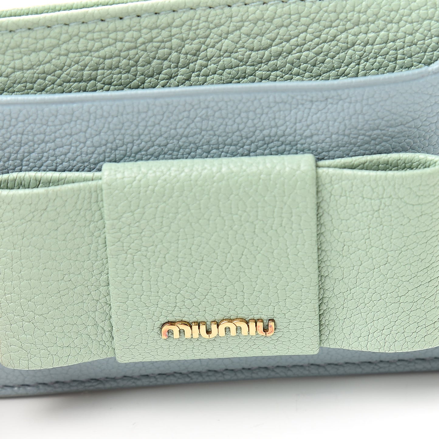 Goatskin Madras Card Case Lago Rugiada