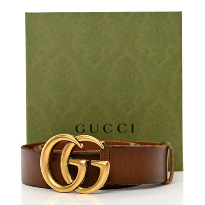Gucci Faded Calfskin Double G 40mm Belt 115 46 Cuir 5 of 5