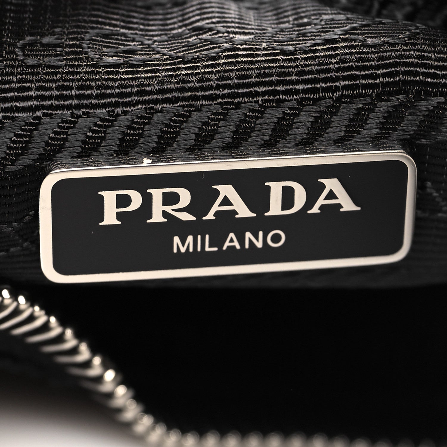 Prada Nylon Re-Edition 2005 Shoulder Bag Black 6 of 9