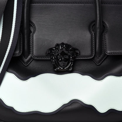 Versace Calfskin Large Palazzo Empire Bag Black Multicolor 11 of 11