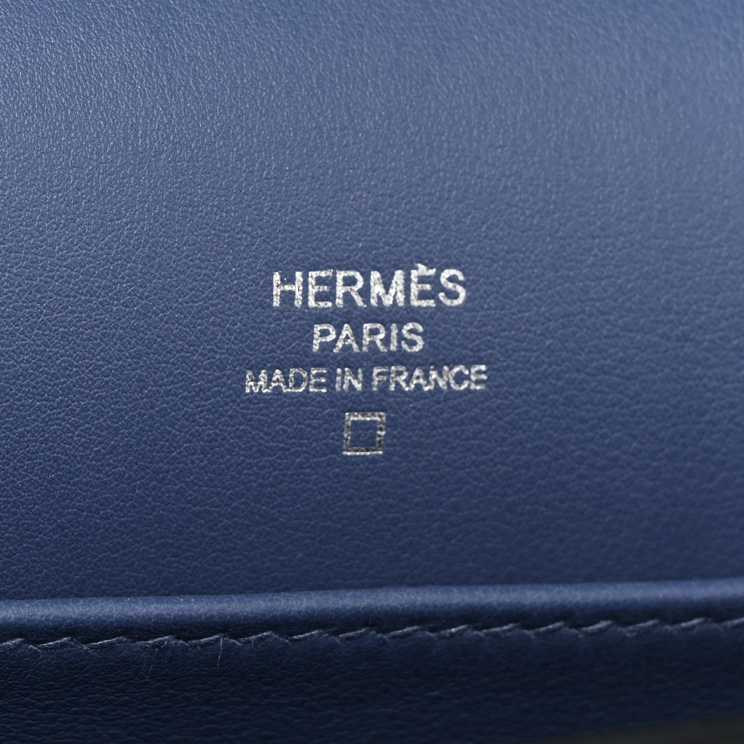 Hermes Evercolor Matte Alligator Multiplis Clutch Bleu Brighton Bleu Marine 6 of 13