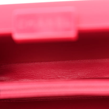 Chanel Plexiglass Boy Brick Lego Clutch Pink 6 of 12