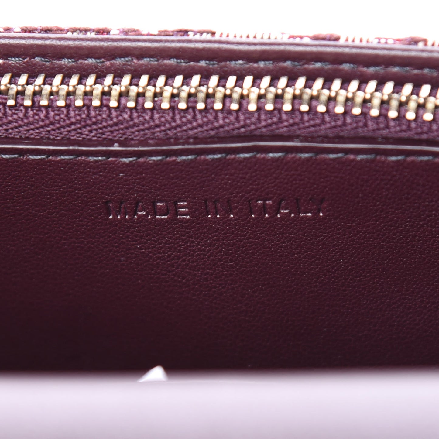 Oblique Saddle Belt Bag Bordeaux