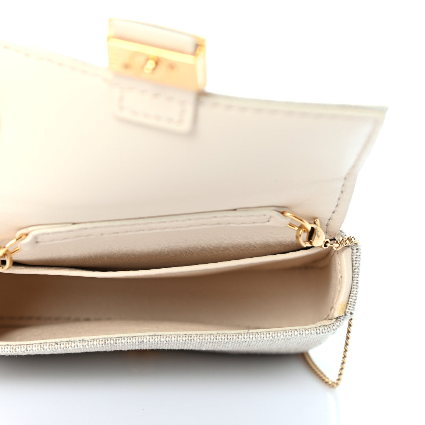 Kuban Canvas FF Embroidered Nano Baguette Charm Grezzo Multicolor