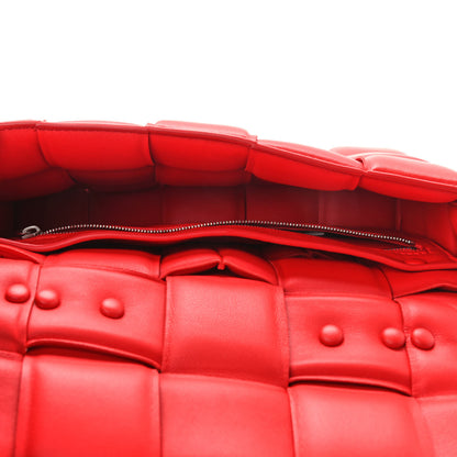 Bottega Veneta Lambskin Maxi Intreccio Padded Chain Cassette Crossbody Bag Nail Polish 5 of 9