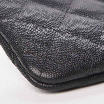Chanel Caviar Quilted Small Cosmetic Case Black 8 of 10