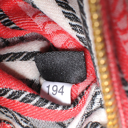 Prada Denim Logo Tote 7 of 7