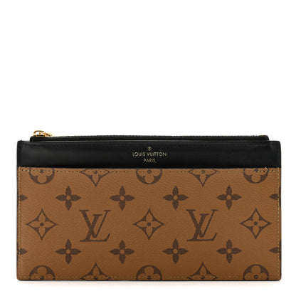 Louis Vuitton Reverse Monogram Slim Purse 1 of 12