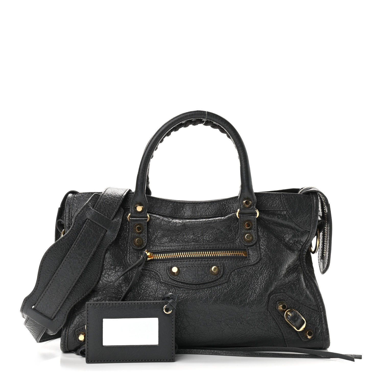 Balenciaga Agneau Classic Gold Hardware S City Gris Fossile 1 of 11