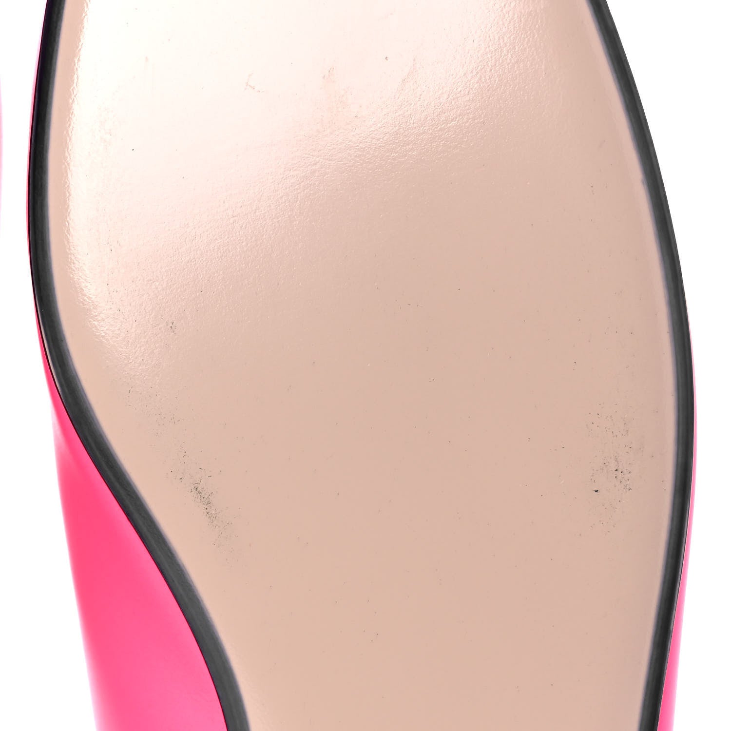 Gucci Calfskin Womens Princetown Slippers 38 Fuxia Fluo 9 of 10