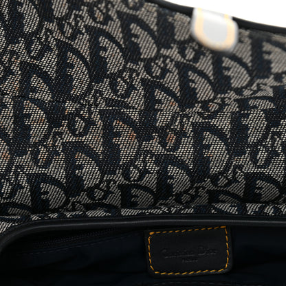Christian Dior Monogram Saddle Bag Blue 13 of 13
