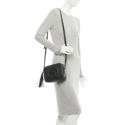 Gucci Pebbled Calfskin Small Soho Disco Bag Black 2 of 7