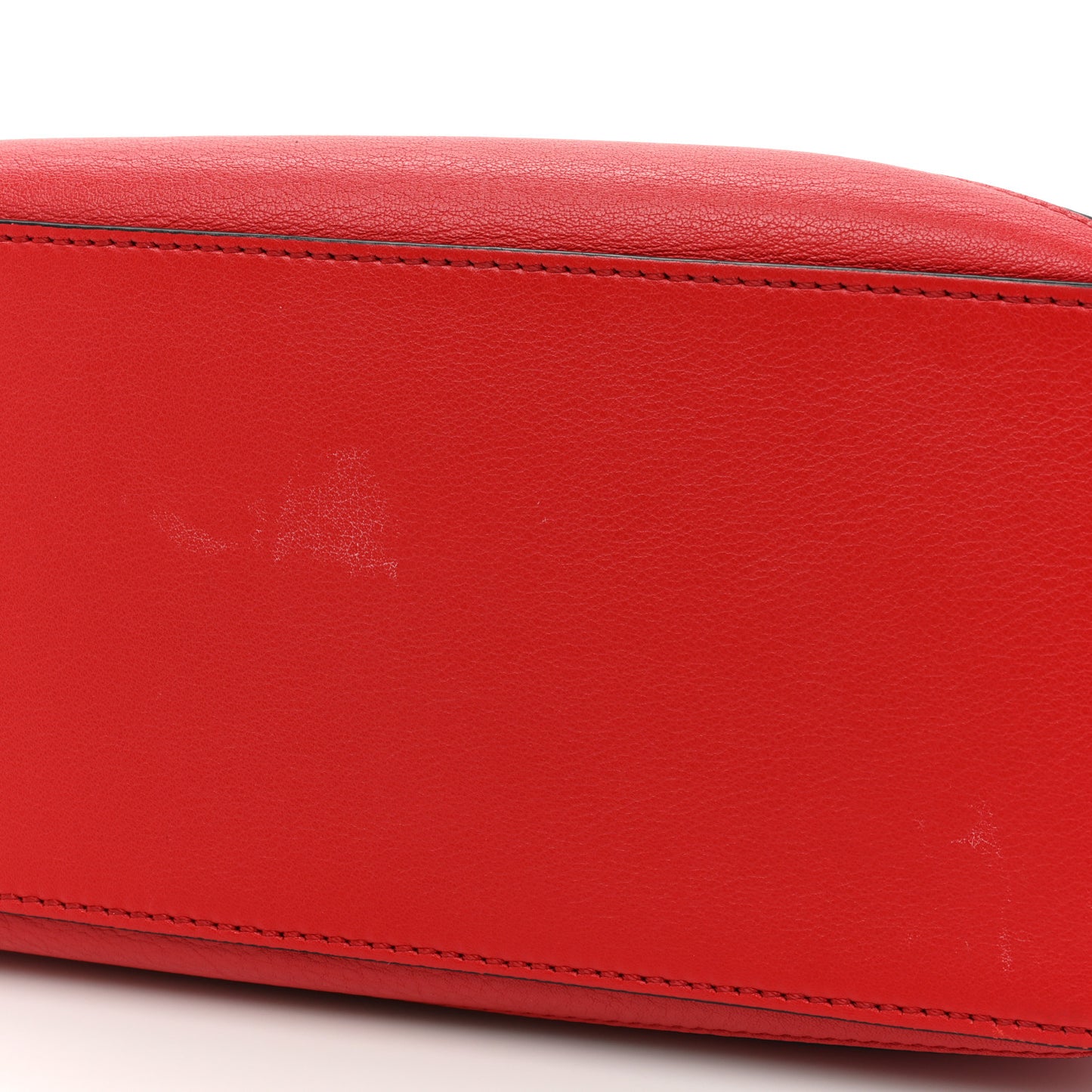 Calfskin Small Puzzle Bag Scarlet