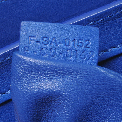 Celine Smooth Calfskin Micro Luggage Bag Cobalt Royal Blue 7 of 8