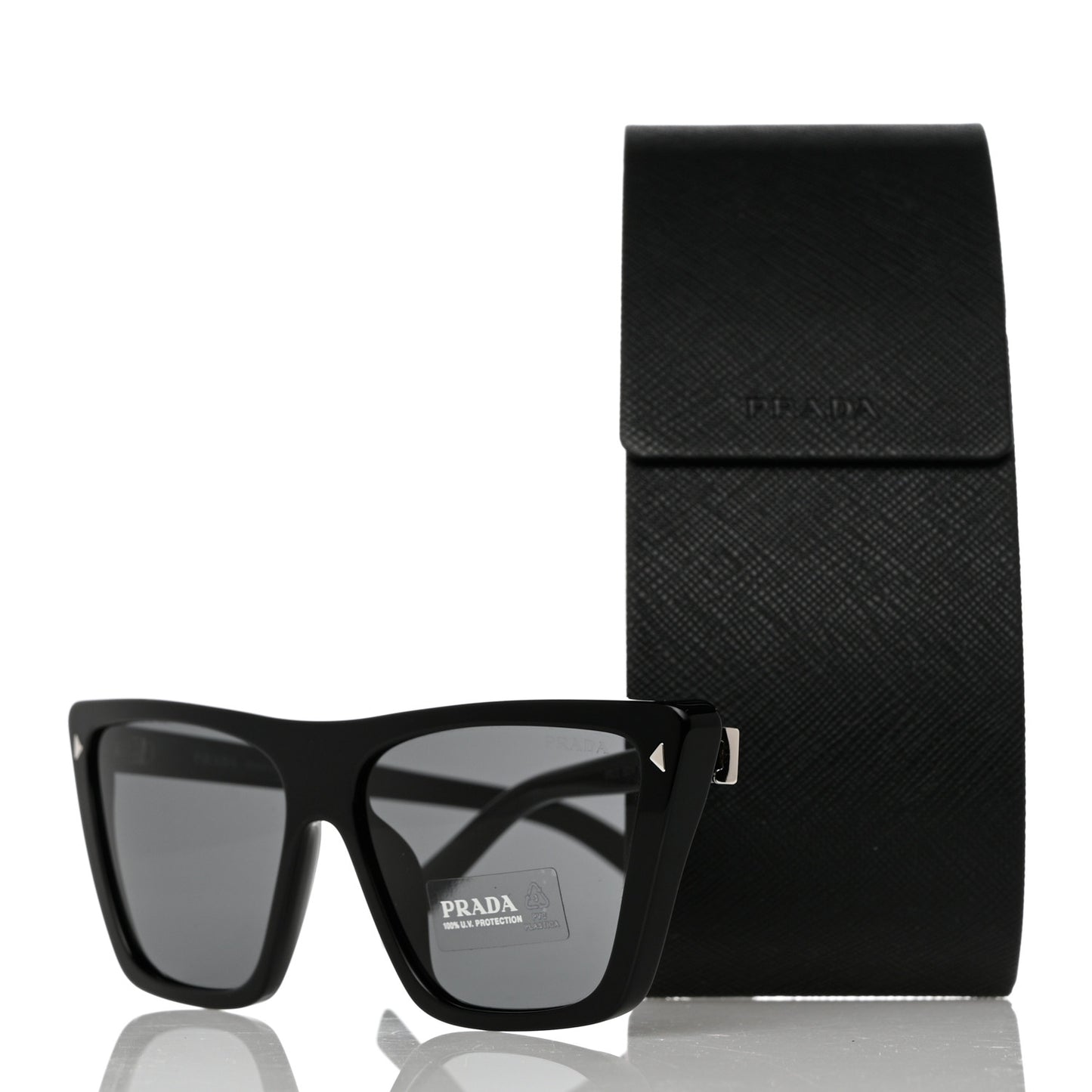 Acetate Sunglasses SPR 21Z Black