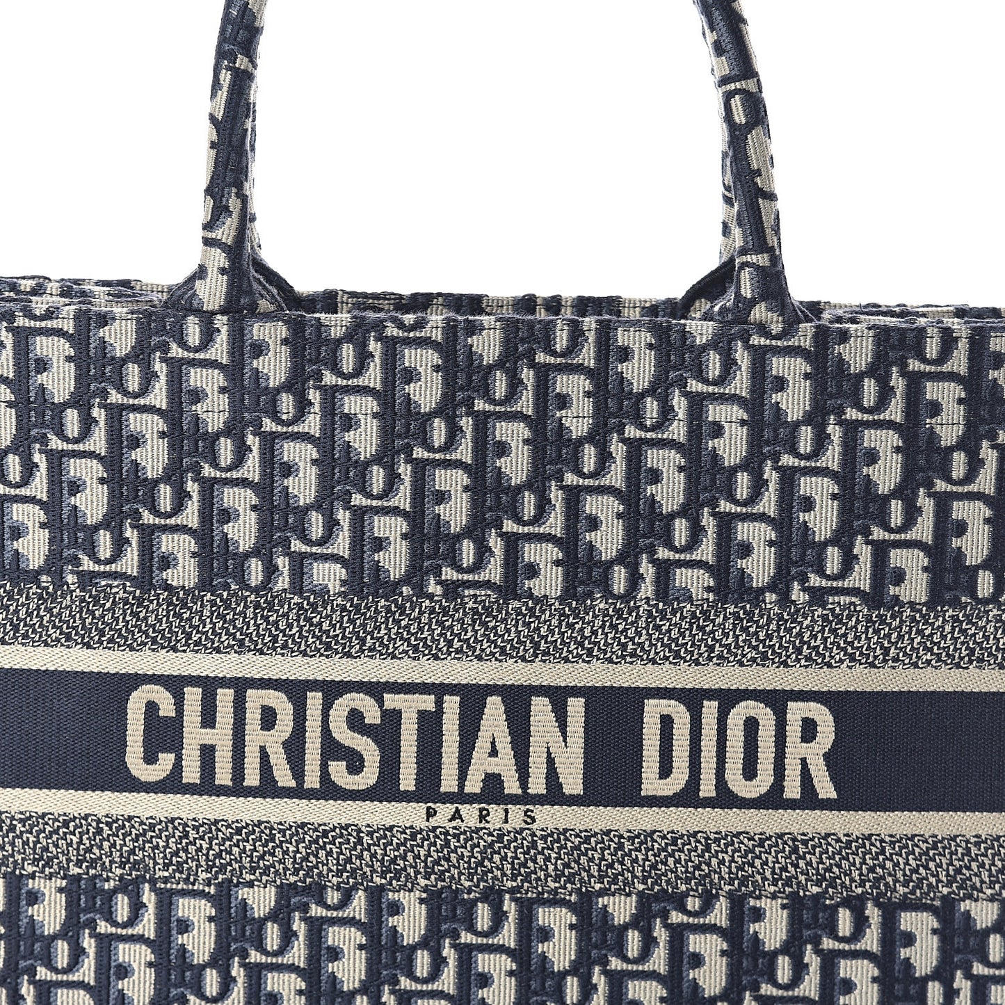 Oblique Medium Book Tote Blue Multicolor