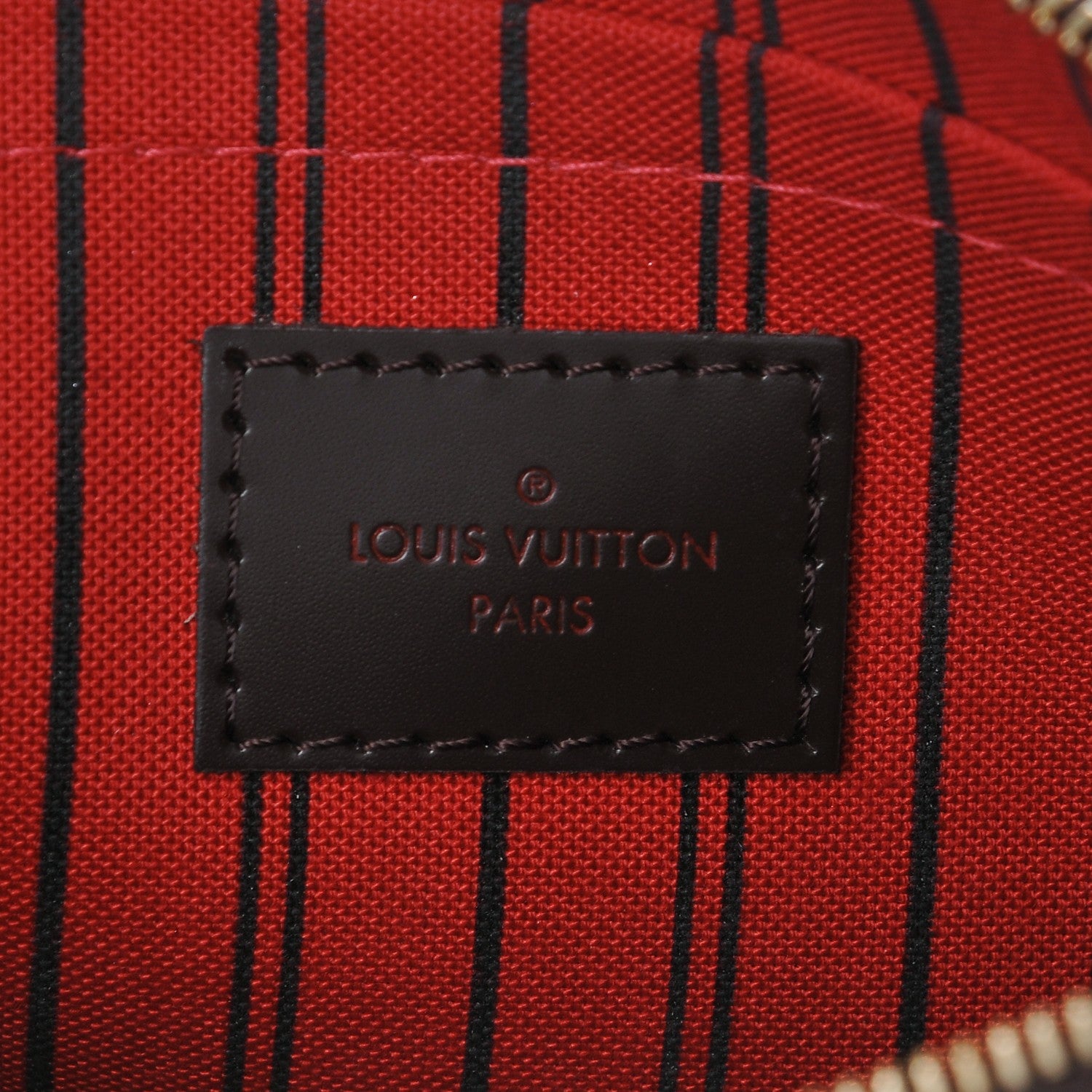 Louis Vuitton Damier Ebene Neverfull MM GM Pochette 6 of 6