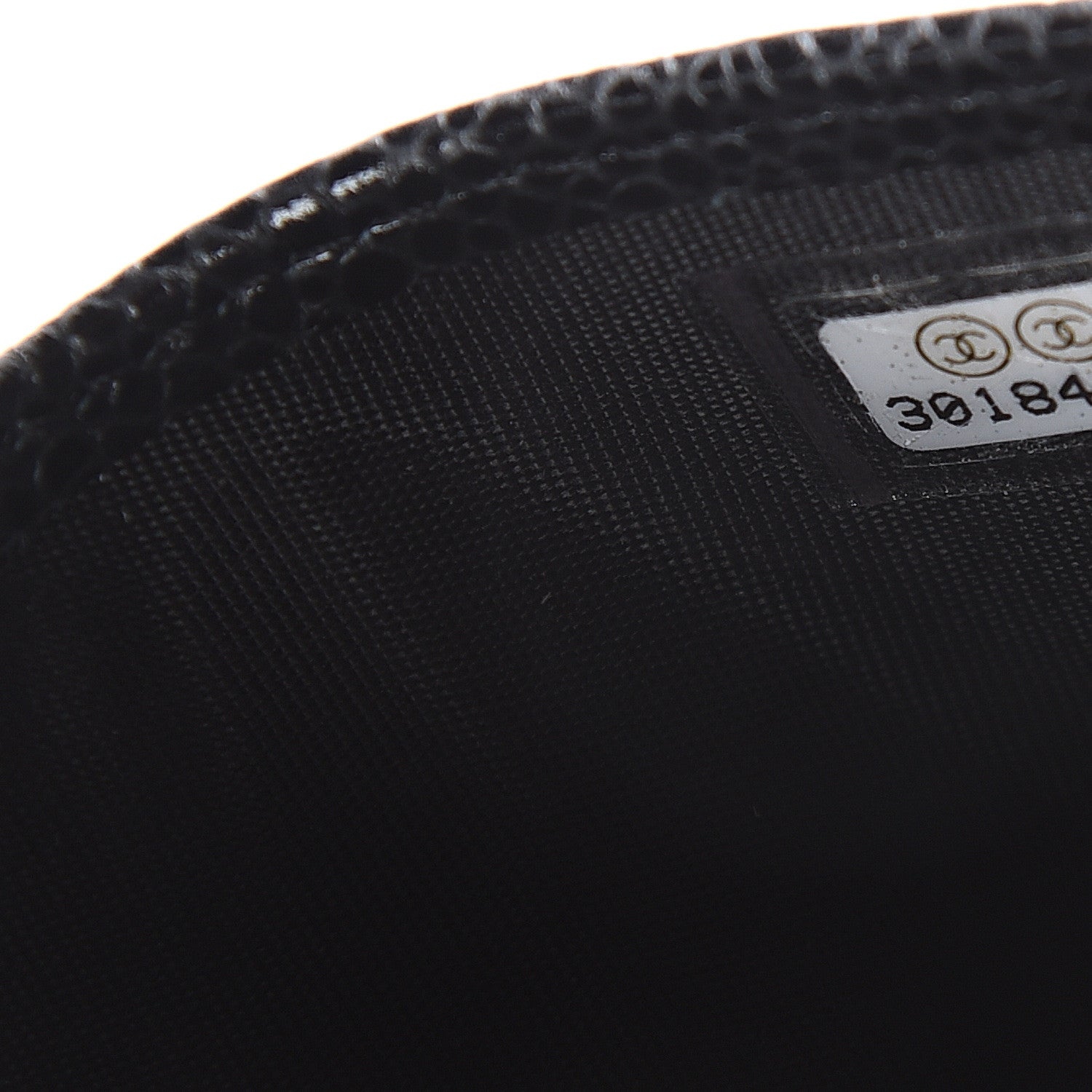 Chanel Caviar Quilted Card Holder Black 7 of 7