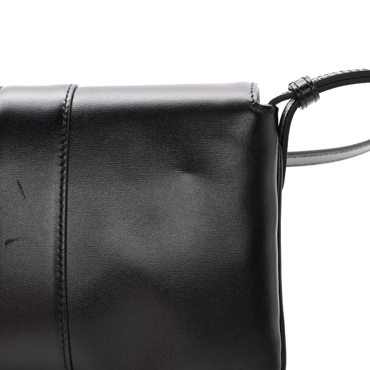Gucci Vitello Palmellato Lux Small Arli Flap Shoulder Bag Black 12 of 12