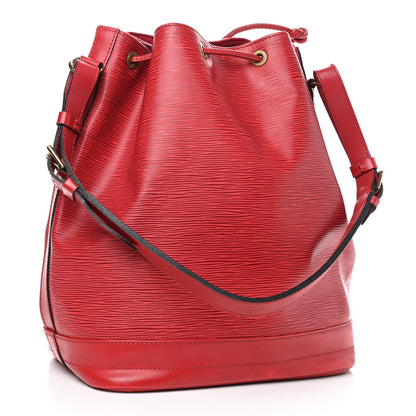 Louis Vuitton Epi Noe Castillan Red 3 of 11