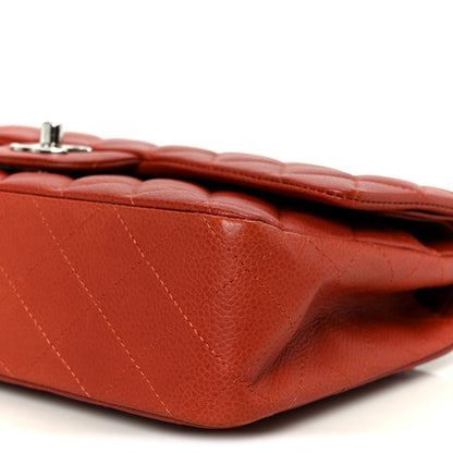 Chanel Caviar Quilted Medium Double Flap Red 11 of 11