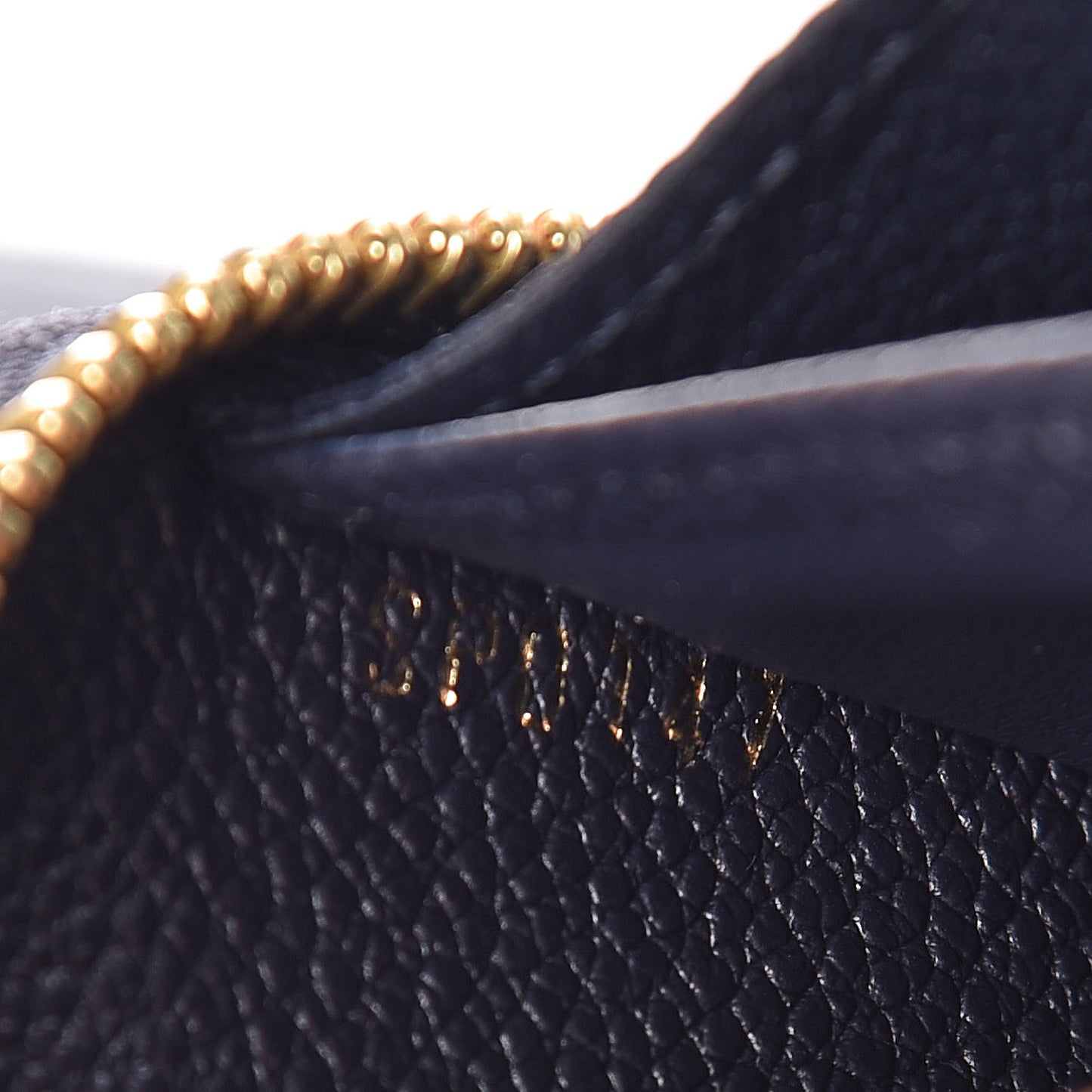 Empreinte Zippy Wallet Marine Rouge