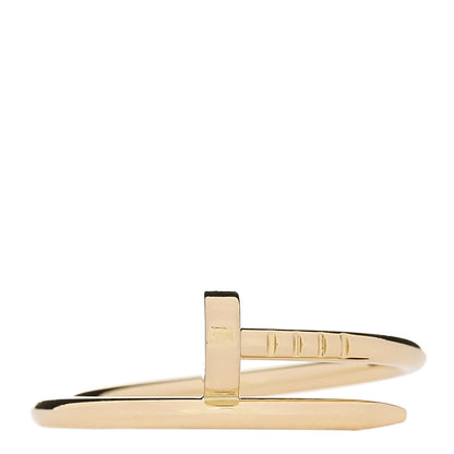 Cartier 18K Yellow Gold Small Juste Un Clou Ring 57 8 1 of 5
