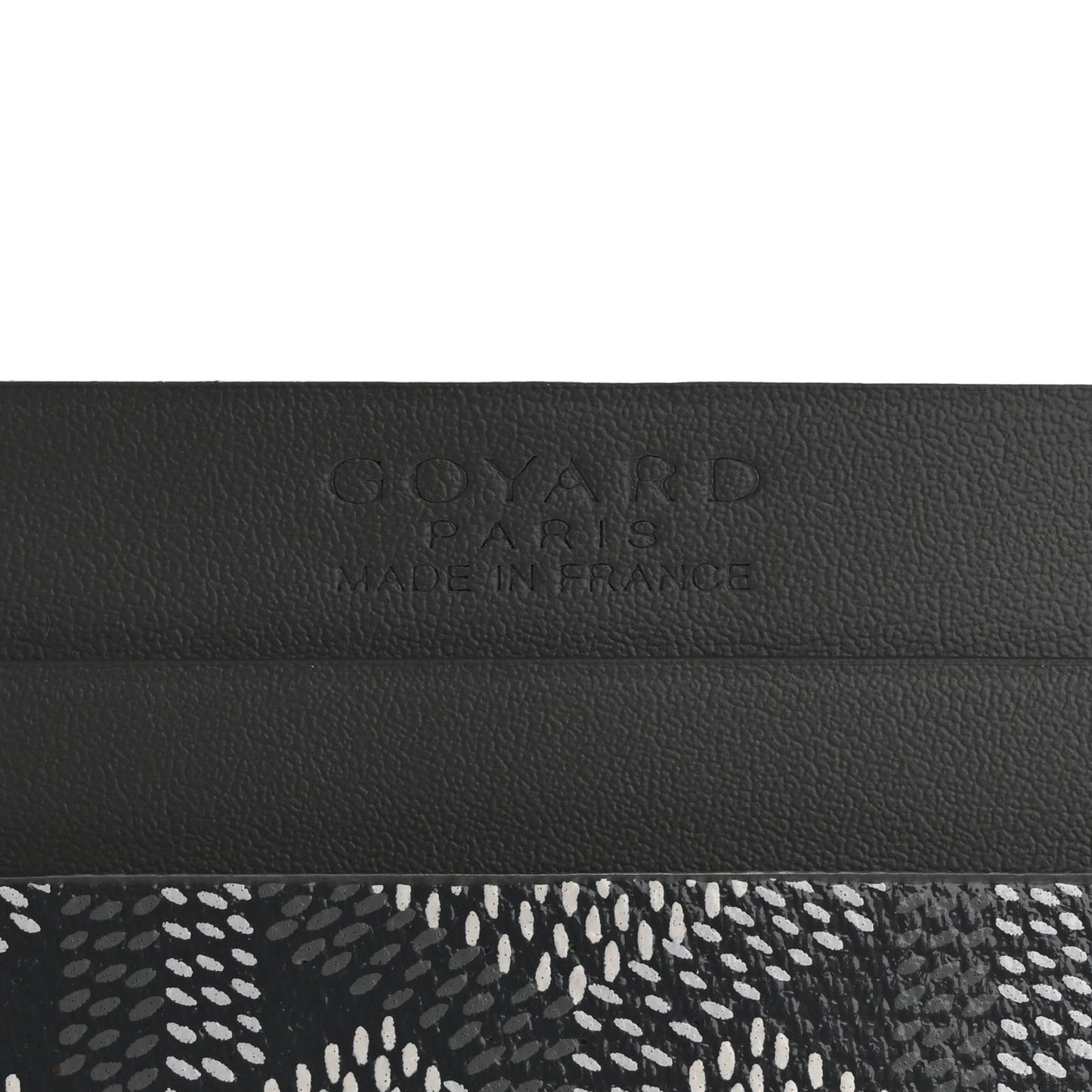 Goyardine Saint Sulpice Card Holder Grey