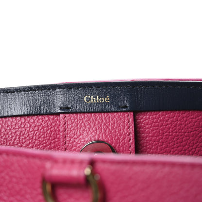 Chloe Calfskin Small East West Sense Tote Fizzy Pink 7 of 14