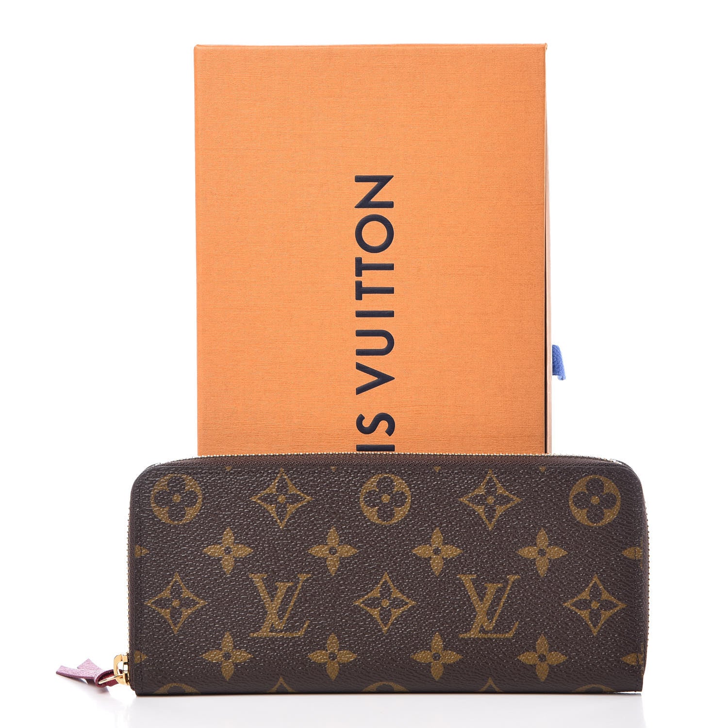 Louis Vuitton Monogram Clemence Wallet Fuchsia 7 of 7