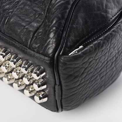 Alexander Wang Pebbled Lambskin Mini Rockie Black Rhodium Hardware 9 of 12