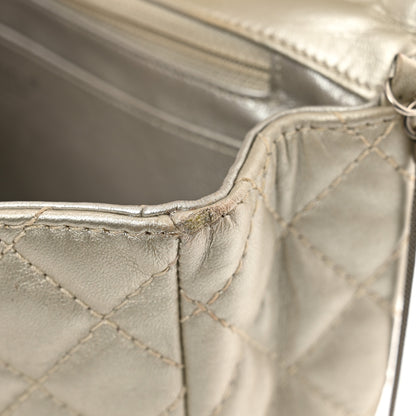 Chanel Metallic Lambskin Quilted Snake Chain 2.55 Reissue Flap Silver 11 of 11