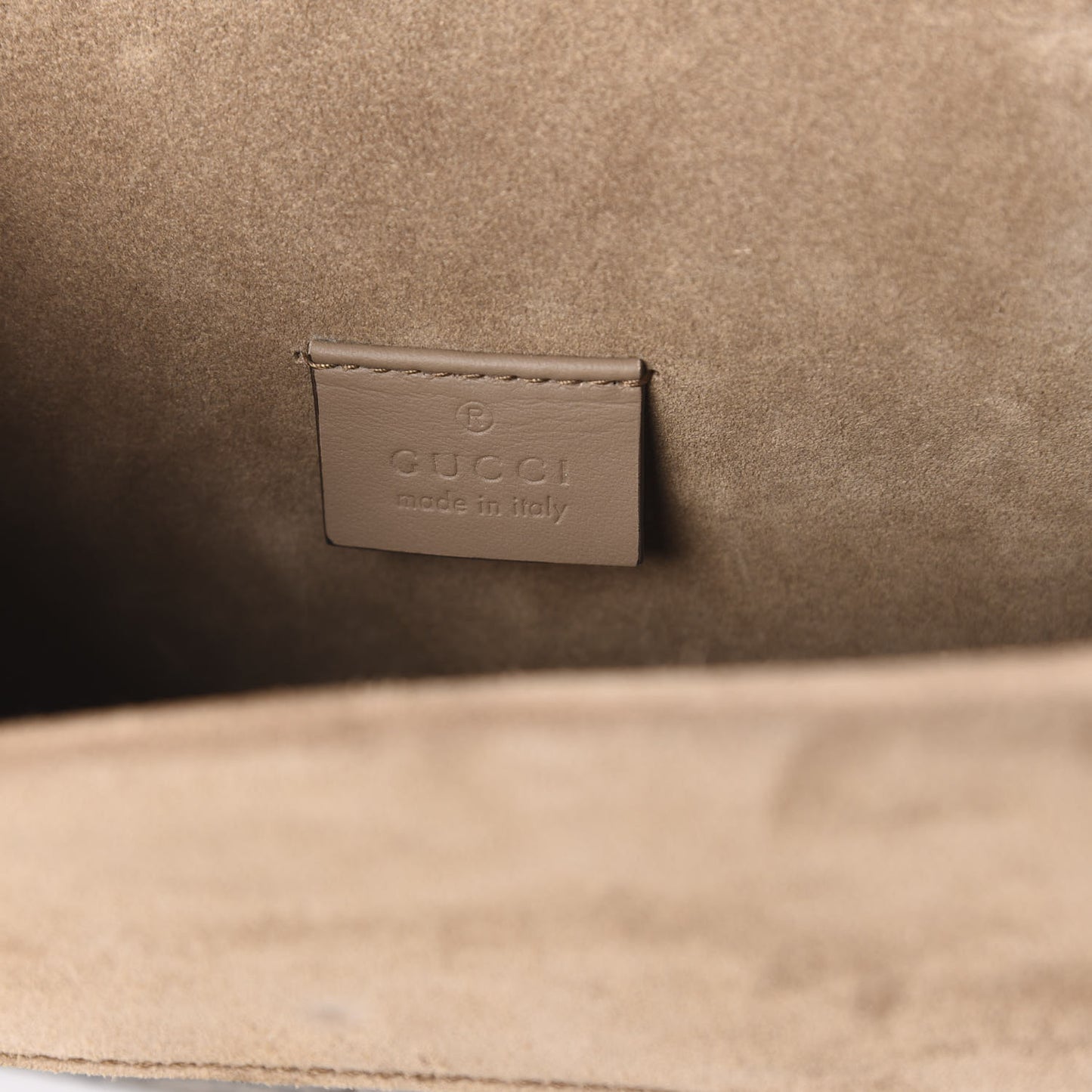 GG Supreme Monogram Mini Dionysus Shoulder Bag Taupe