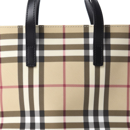 Burberry House Check Small Tote Black 11 of 11