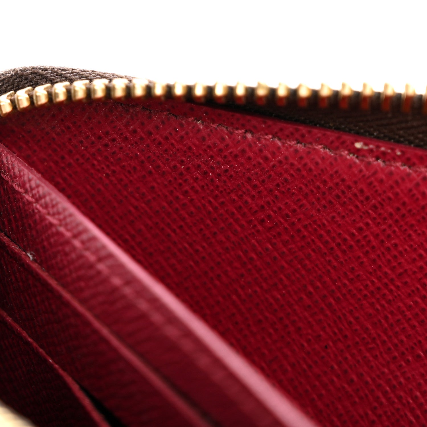 Louis Vuitton Monogram Clemence Wallet Fuchsia 9 of 10