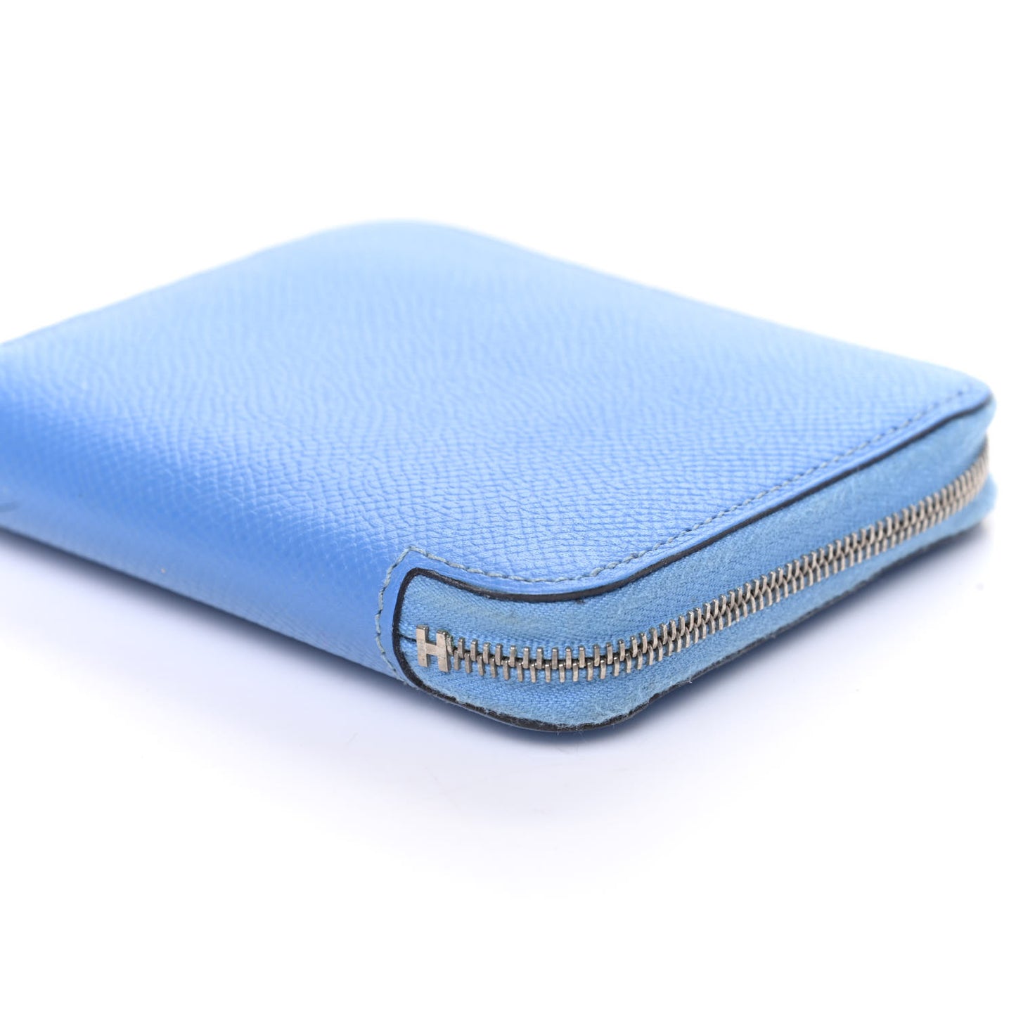 Epsom Silk'In Compact Wallet Bleu Paradis
