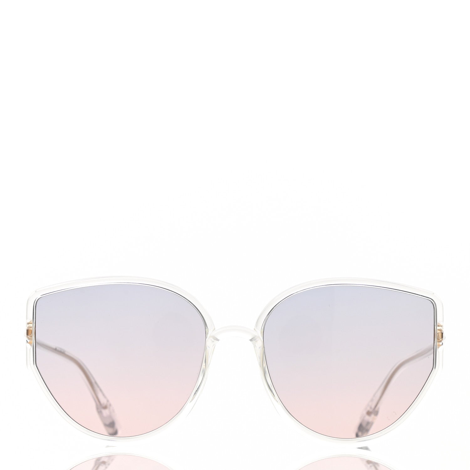 Christian Dior Sostellaire 4 Cat Eye Sunglasses Gold 2 of 10