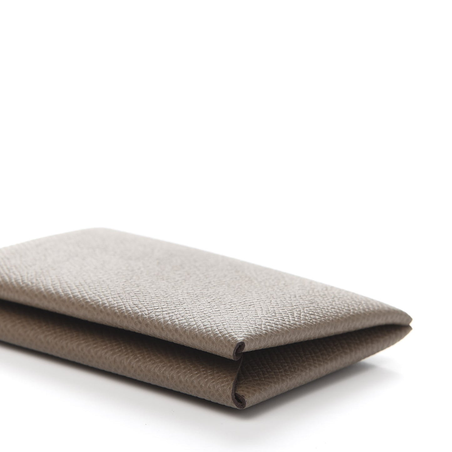 Epsom Calvi Card Case Etoupe