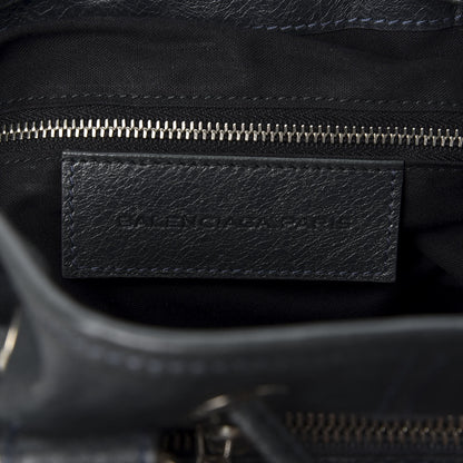 Balenciaga Agneau Giant 12 Silver Hardware Mini Pompon Anthracite 7 of 9