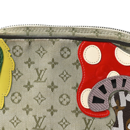 Louis Vuitton Mini Monogram Conte de Fees Mushroom Pochette Kaki 8 of 10