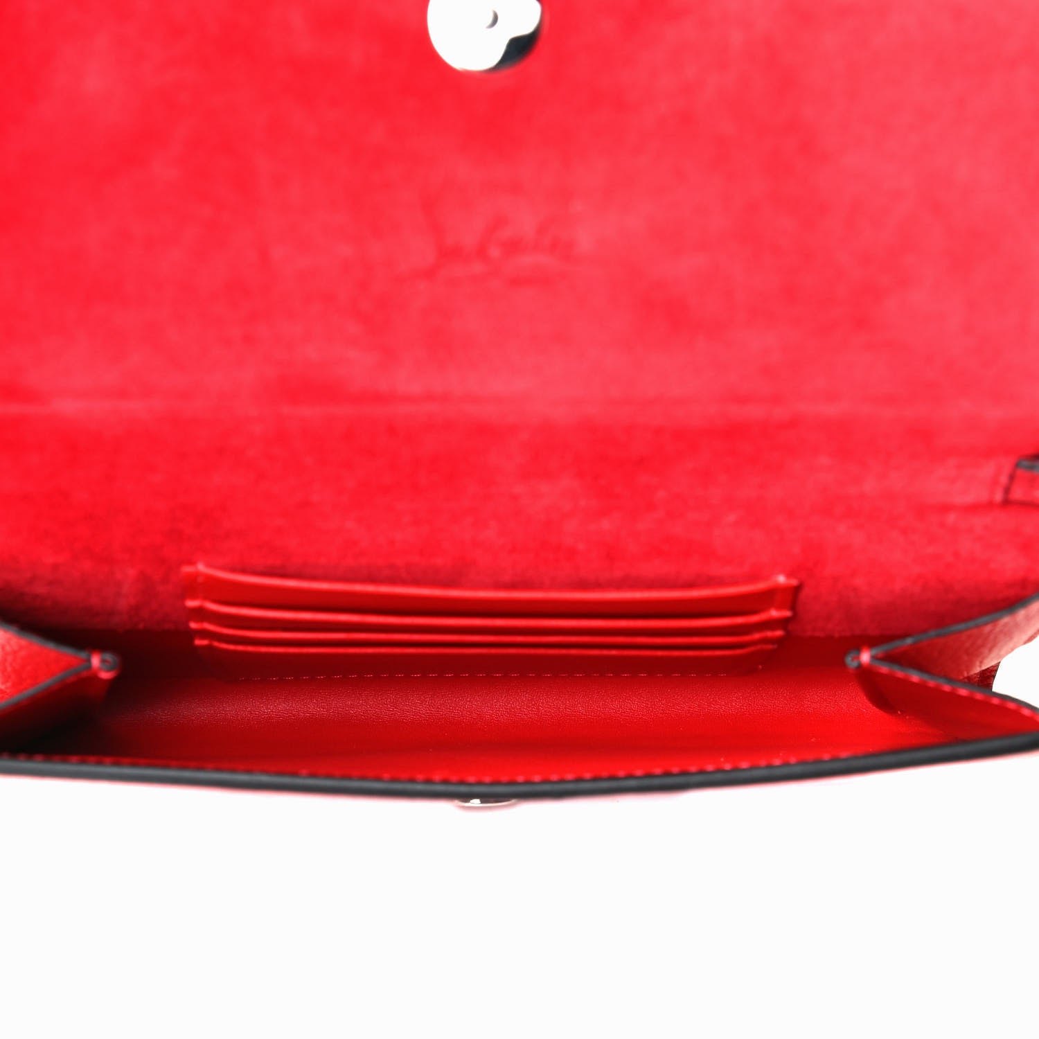 Christian Louboutin Calfskin Boudoir Chain Belt Bag Red 4 of 5